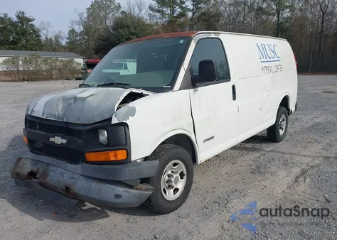 2004 Chevrolet Express from USA, damaged, VIN 1GCGG25V641209804
